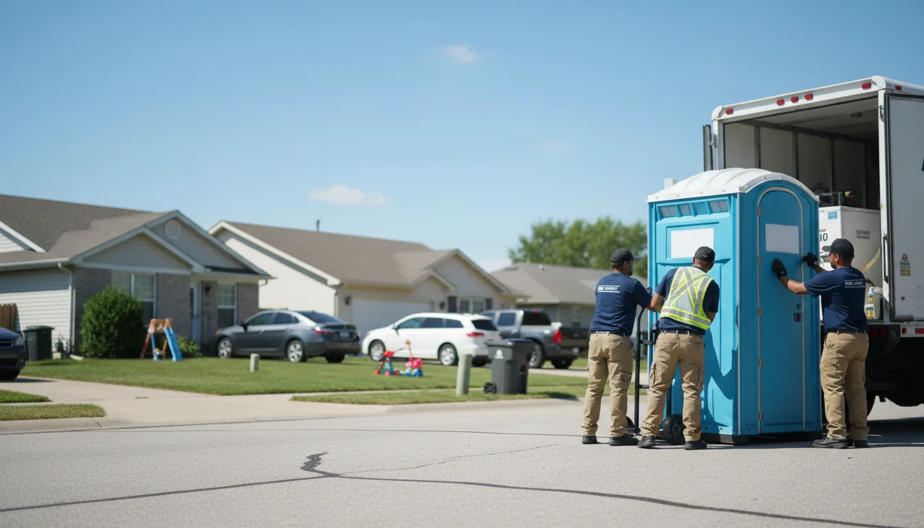 Standard Porta Potty Rentals in Conway, MO near me